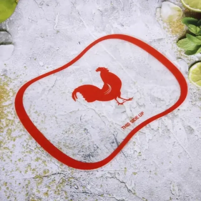 Доска разделочная пластиковая гибкая 40*30см «Птица»