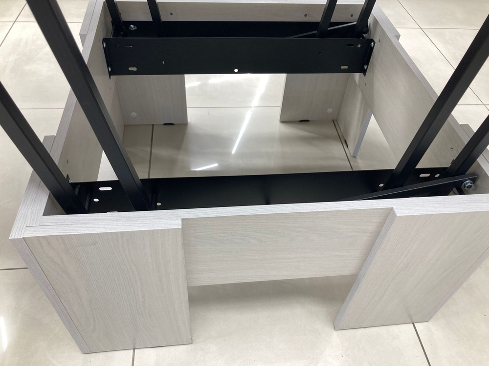 Стол-трансформер ясень белый 22мм