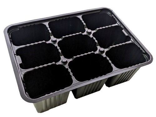 КАССЕТА ДЛЯ РАССАДЫ PALISAD 9 ЯЧЕЕК 180Х135Х60ММ ПОЛИСТИРОЛ 5ШТ 64347