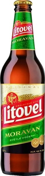 Литовел Мораван 0,5 л 4,6% светлое фильтр Пивовар Клаштер Чехия
