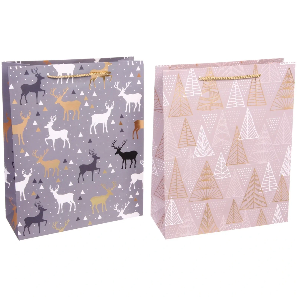 Пакет подарочный «Волшебство леса» 26*32*10 см, микс