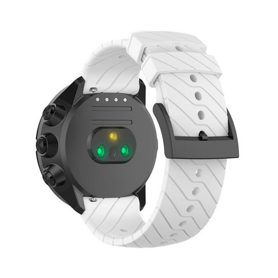 Силиконовый ремешок Suunto 24 mm для 9 / 9 Baro / 7 / D5 / Spartan Sport быстросъемный (Athletic 3) (Серый)