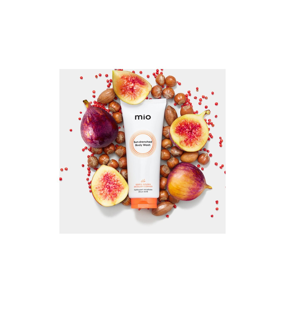 MIO Sun-drenched Body Wash - мицеллярный гель для душа для осветления и увлажнения /   200  ml  / GTIN 5056281180257