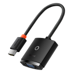 Видеоадаптер Baseus Lite HDMI - VGA + 3.5mm Aux