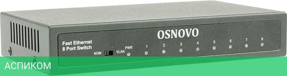 Коммутатор Osnovo SW-10800