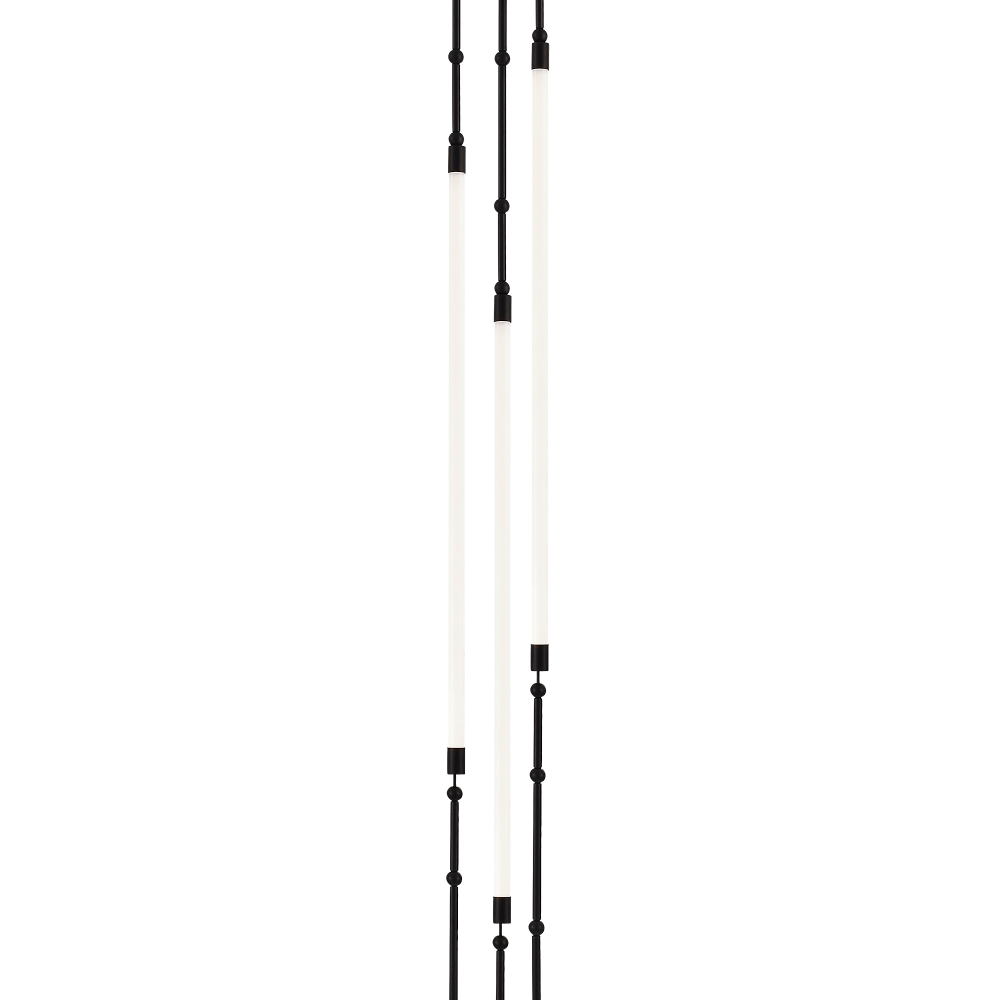 SL6132.405.45 Светильник подвесной ST-Luce Черный/Белый LED 1*15W 3000K STRAP