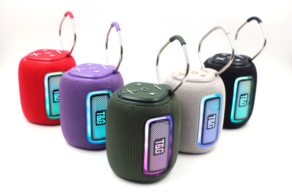 Беспроводная колонка TG-415TWS (5W/TF/USB/BT) LED Flashing