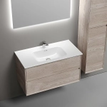 Тумба с раковиной Sancos Marmi 2.0 90 MR2.090EG дуб галифакс натуральный