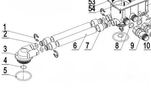 Запчасть Runxin для TMF 73A (twin/коннектор)