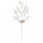 Ветка хвойная «Зимняя свежесть» 67 см, Белый