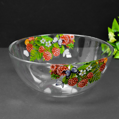Салатник 22см Цветы и ягодки