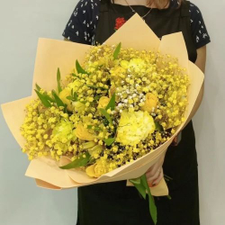 Букет цветов Лимонный пирог