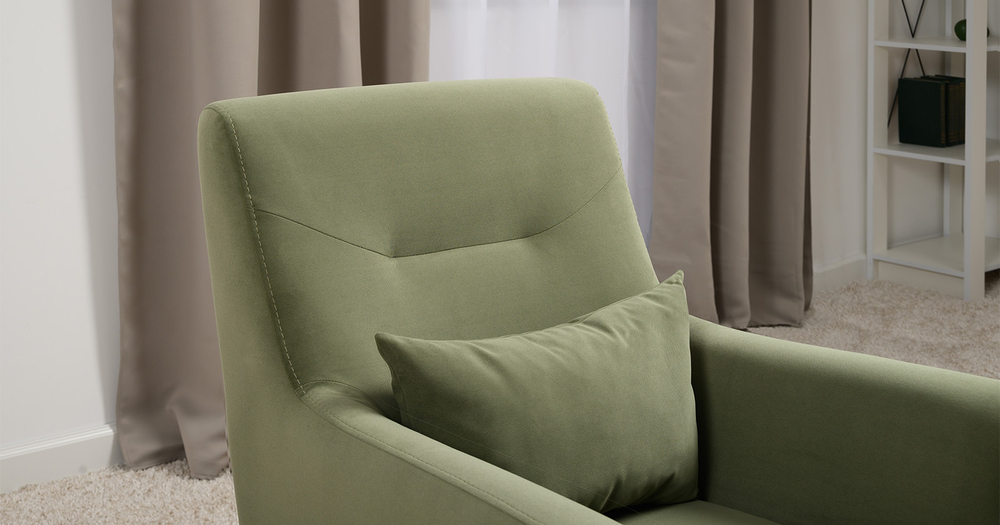 Барселона кресло для отдыха (оливковый)