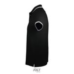 Футболка Polo мужская Pasadena, 100% хлопок, цвет лайм, размер М