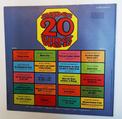 Винтажная виниловая пластинка LP Сборник Super 20 Super Neu (Germany 1975)