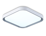 Потолочный светодиодный светильник FZ1256 WH/GR белый/серый 27W 5000K 350*350*60 (Без ПДУ)