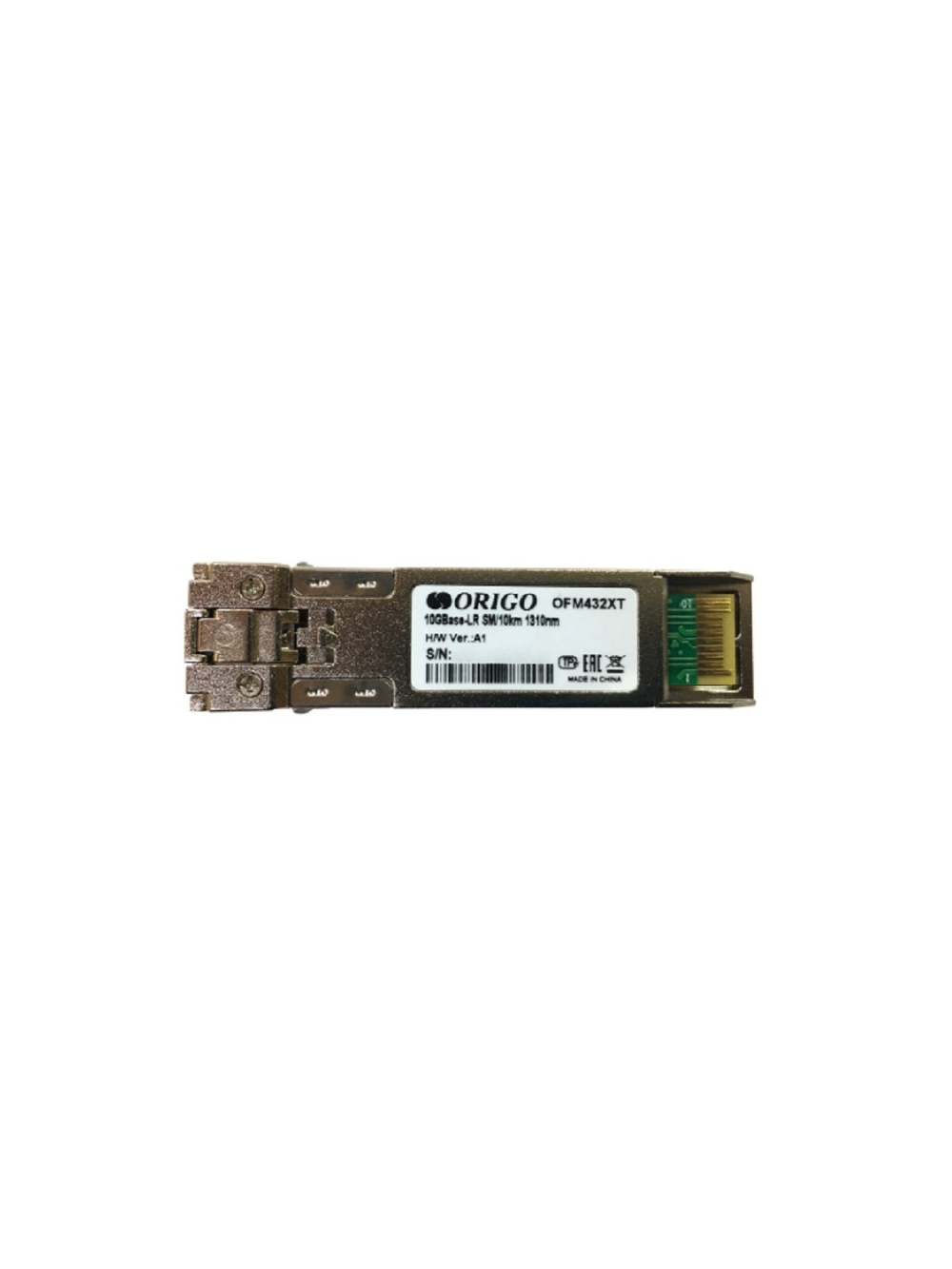 ORIGO OFM432XT/A1A Трансивер SFP+, 10GBase-LR (Duplex LC), 1310нм, одномод, до 10км