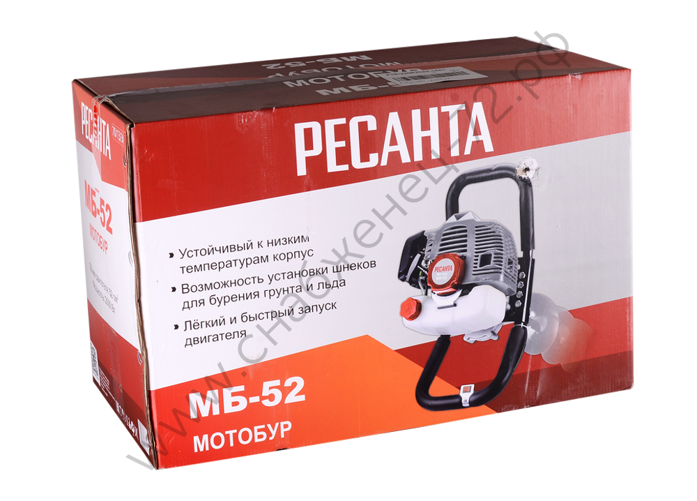 Мотобур МБ-52 Ресанта