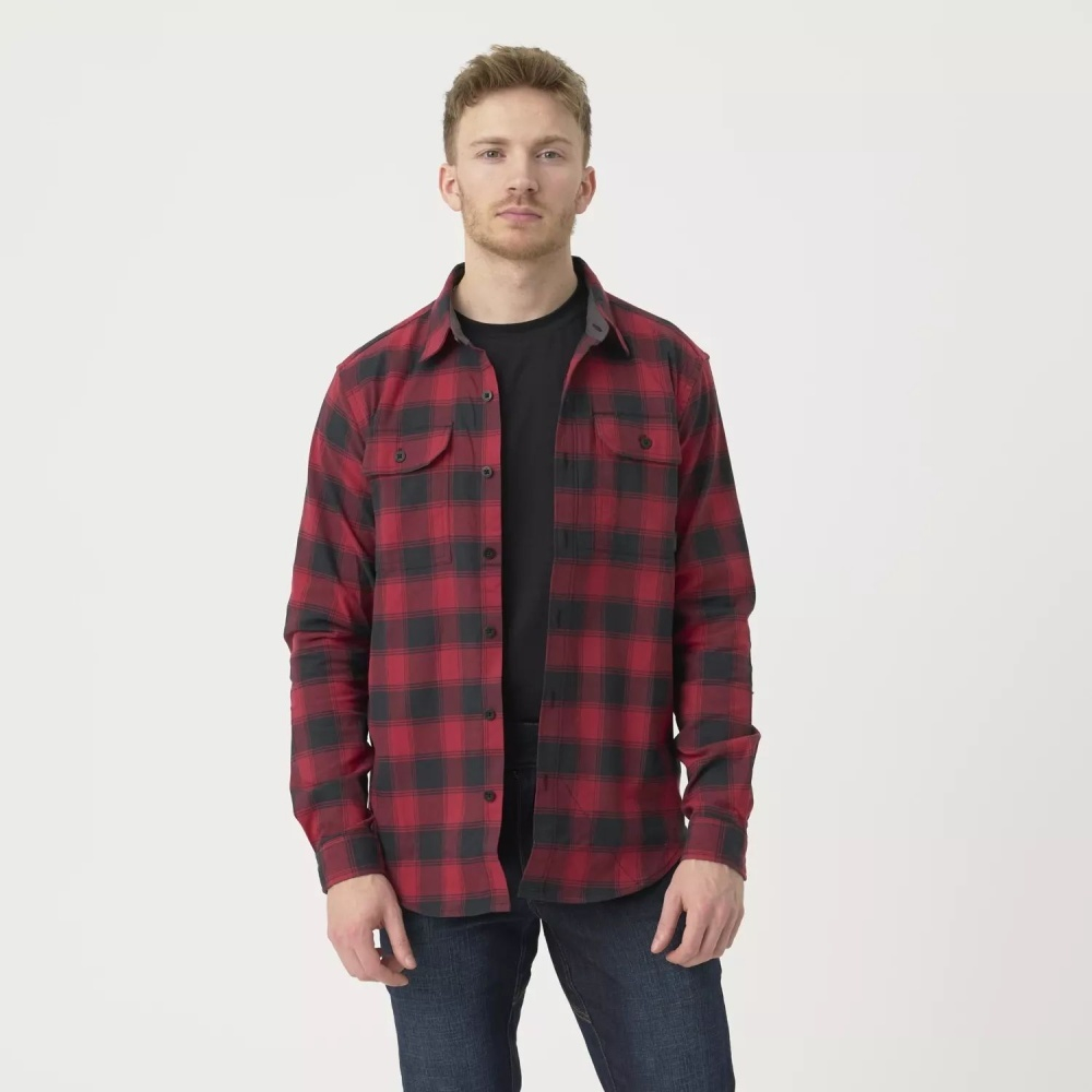 Рубашка Greyman NS Helikon (Coral Crimson Checkered)