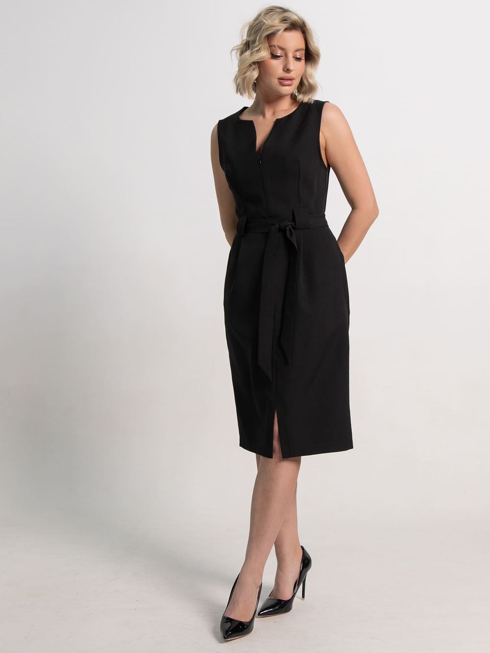 Платье Анфиса (черное) П15230-6М LT Collection