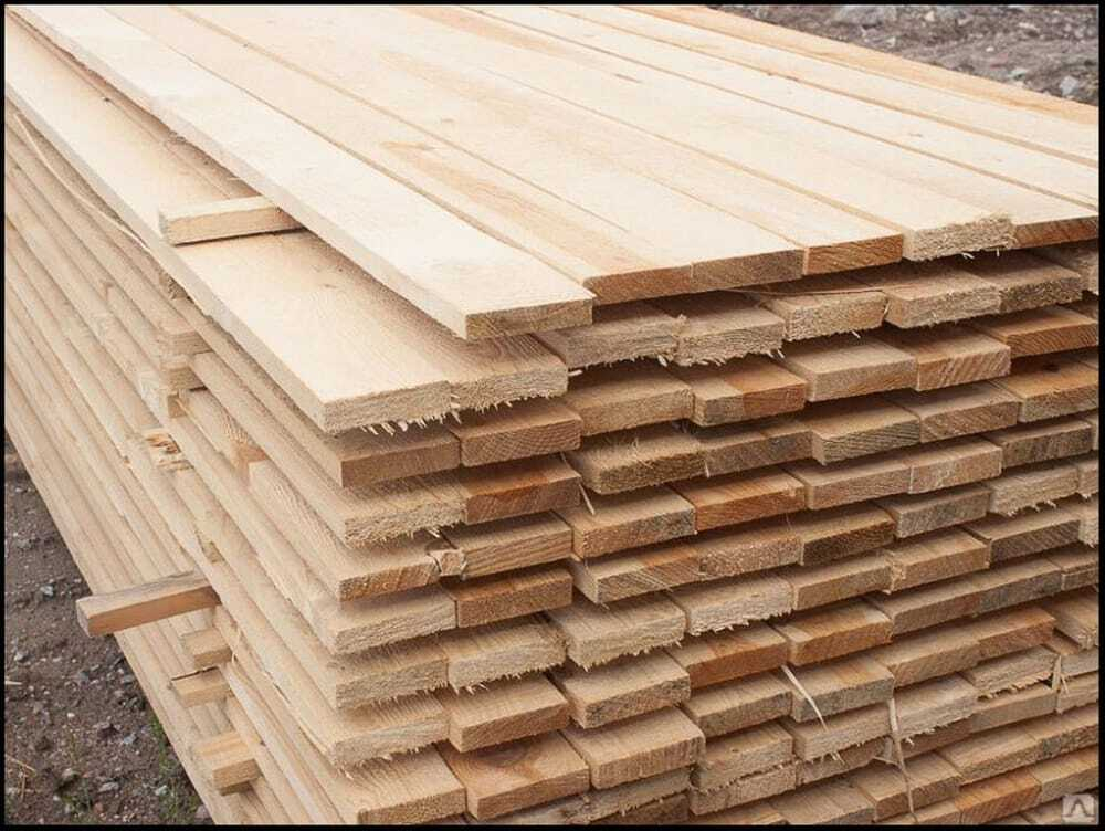 Доска обрезная 25*150*6000 мм.