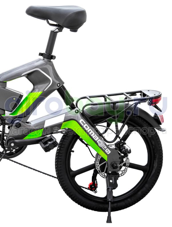 Электровелосипед Yokamura Combo 20 (48V/11Ah) - Grey Black