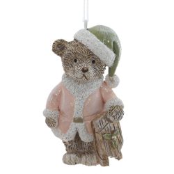 GAEM Фигурка декоративная подвесная "Медвежонок", L4,5 W3 H8 см, 2в.