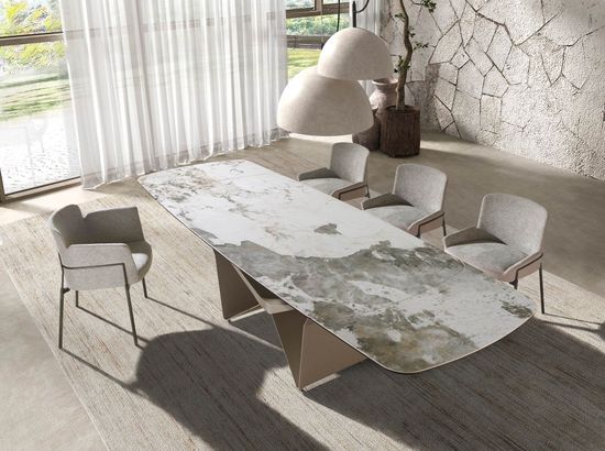 Стул 4170 из серой ткани Испания