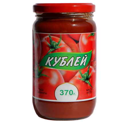 Томатная паста Кублей 370 гр
