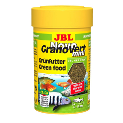JBL NovoGranoVert mini 100 мл - корм для травоядных рыб (мелкие гранулы)
