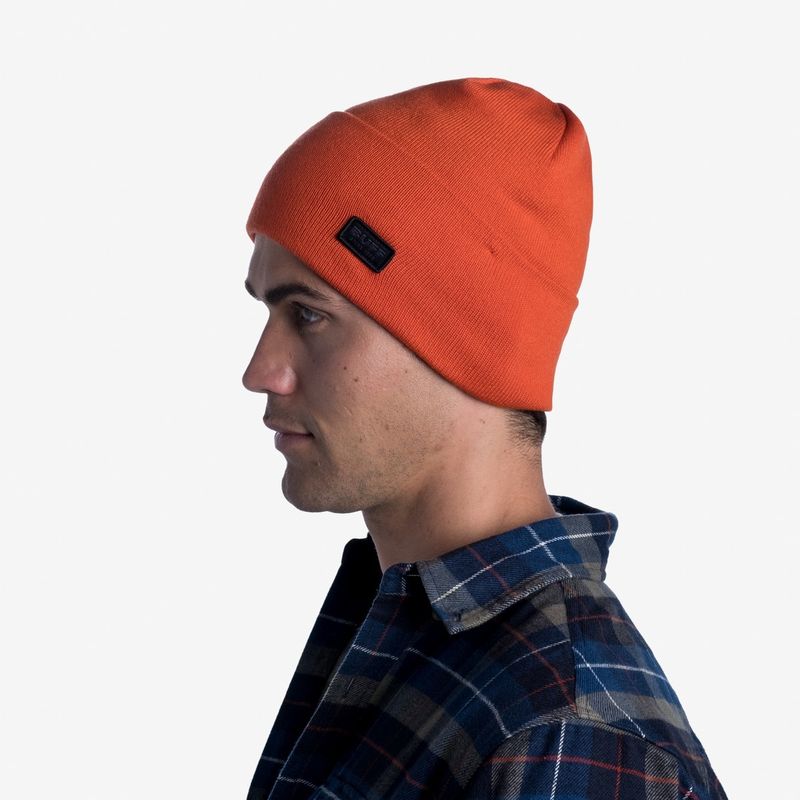 Вязаная шапка Buff Hat Knitted Niels Tangerine Фото 10