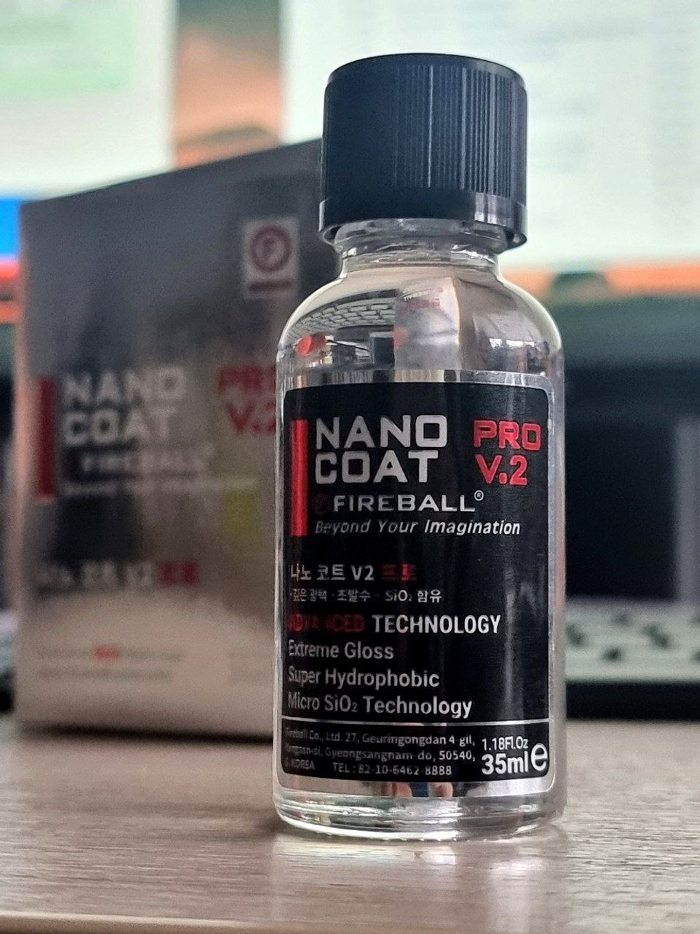 Защитное покрытие  NANO COAT V2 PRO 35мл