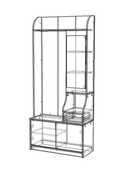 Прихожая АЛАНЬЯ правая