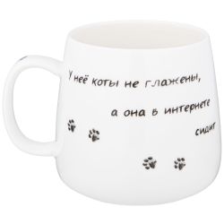 КРУЖКА LEFARD "БЕРИ КОТА" 400 МЛ (КОР=24ШТ.)