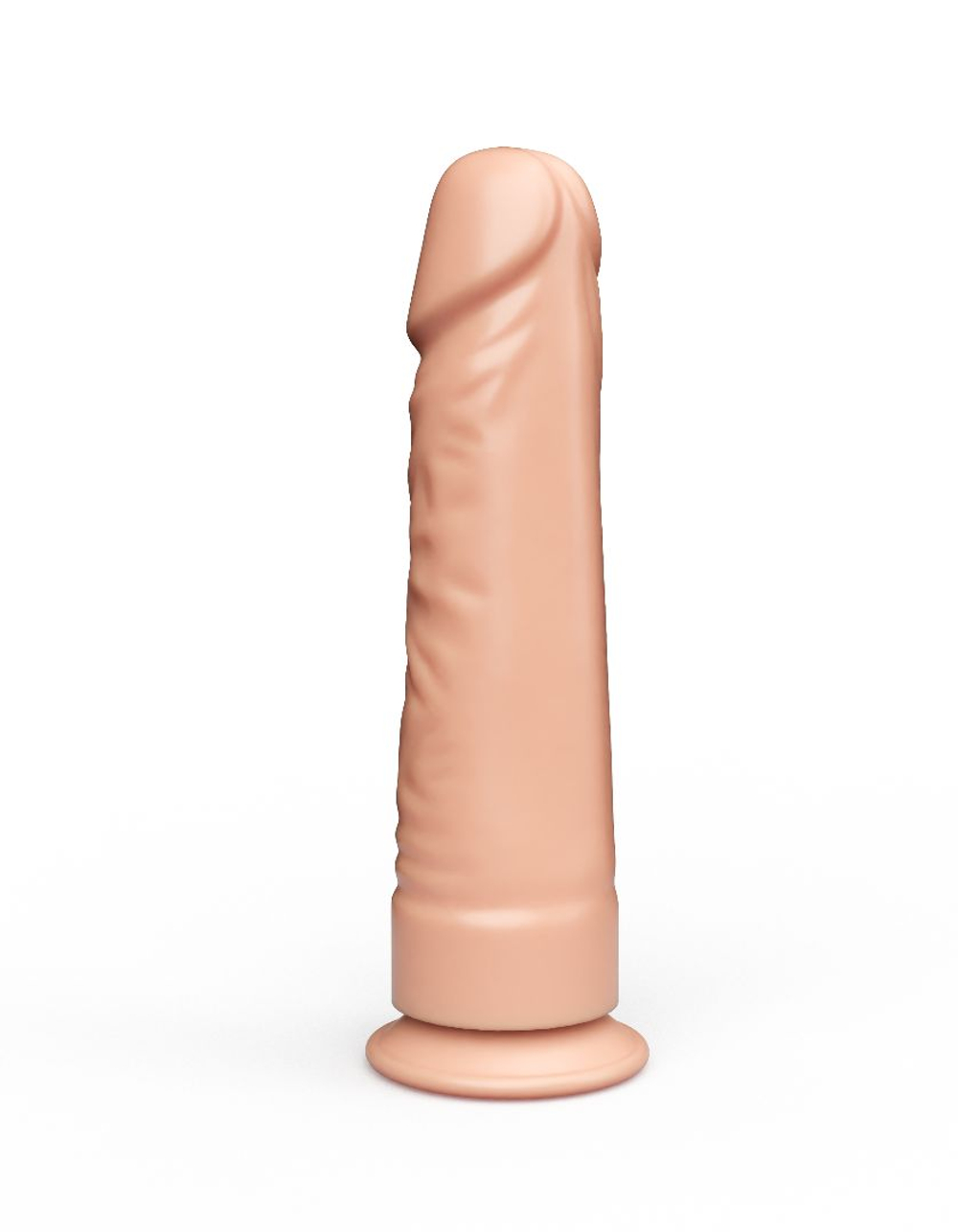 Фаллоимитатор LOVETOY на присоске, 20 см, нежный гель