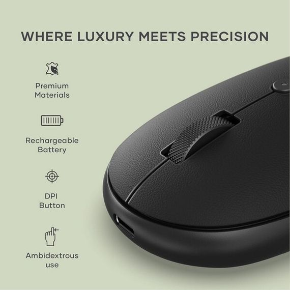 Беспроводная мышь Satechi OntheGo Bluetooth Mouse (ST-MOTGK) Black