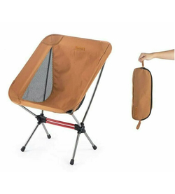 Кресло туристическое Naturehike YL08 складное, оранжевое, до 120 кг