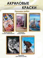 Акриловая краска металлик «Лимонный пирог»