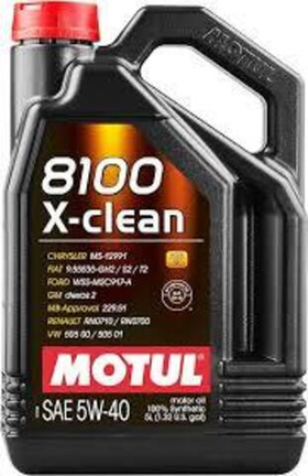 MOTUL 8100 X-CLEAN GEN2 5W40 5L