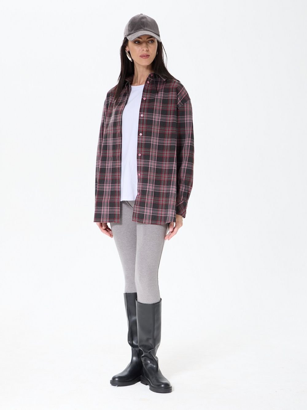 Леггинсы серые (Размер S-M, L-XL)