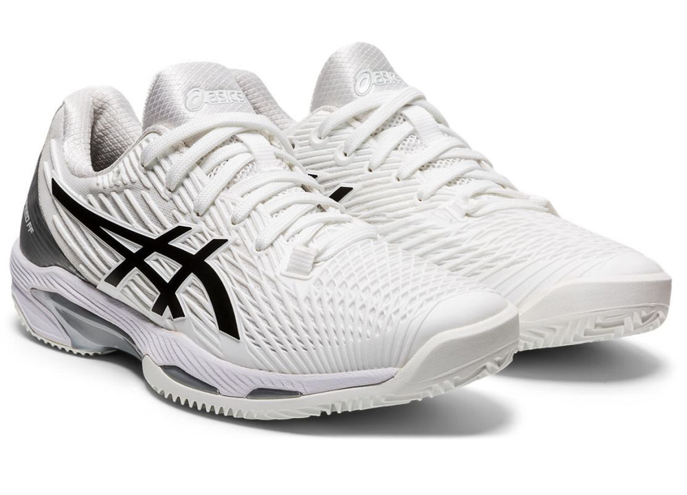 Женские Кроссовки теннисные Asics Solution Speed FF 2 Clay - white/black