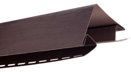 Сайдинг АП угол наружный шоколад