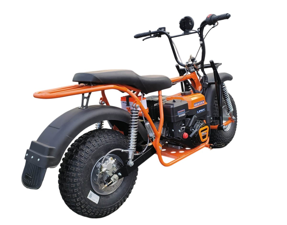 Мотоцикл внедорожный СПРИНТ на редукторе, колеса 8” (20х7-8’’), LIFAN KP230ER, фара, электростартер