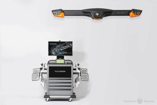 ТехноВектор (P 7204 KAS) стенд сход-развал 3D