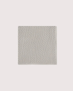 Плед-пелёнка ажурная Loomknits Светло-серый