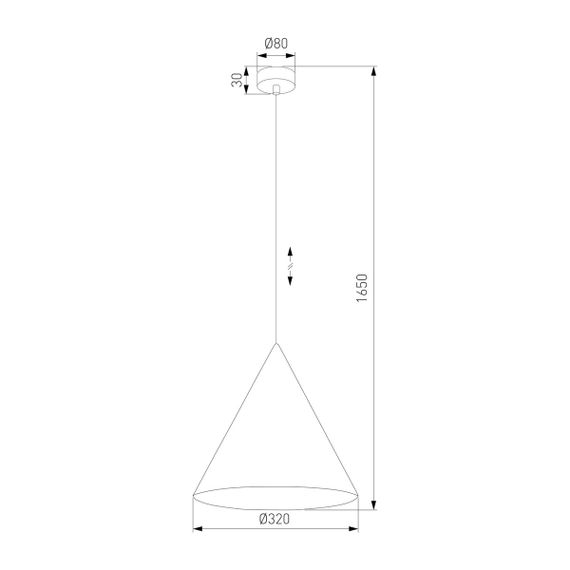 Подвесной светильник TK Lighting 3281 Cono