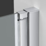 Душевая дверь Alpha VDP-3AL650CL , хром, стекло прозрачное, , шт