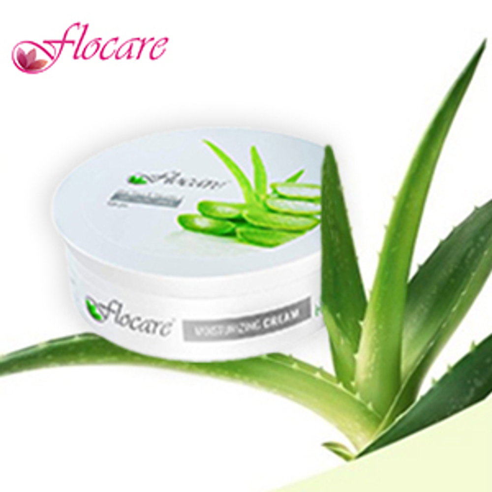 Увлажняющий крем Flocare Aloe Vera Vitamin E.