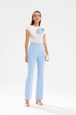 23598 Блузка женская (молочный)