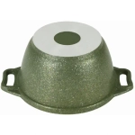 Кастрюля 1л «Trendy style»(malachite) со стеклянной крышкой к11tsml